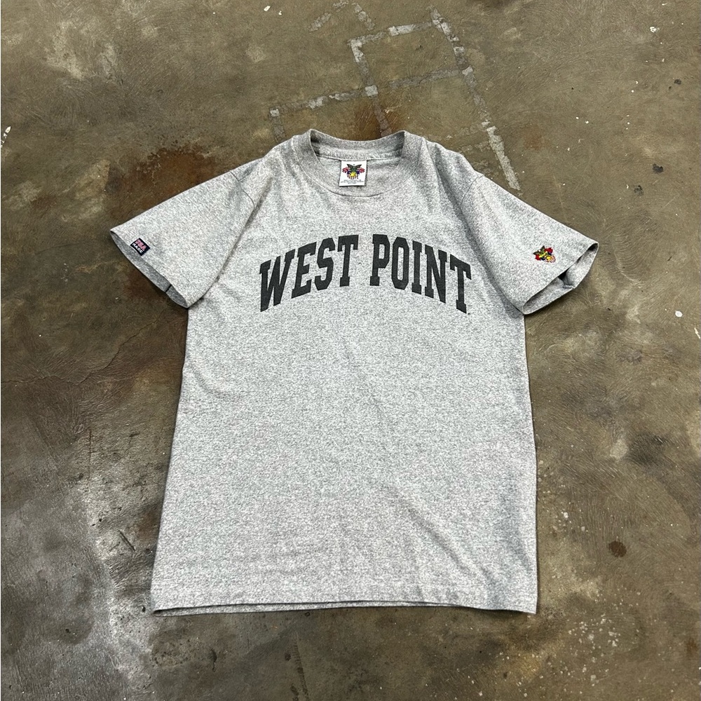 Champion Gray West Point Short Sleeve Tee
